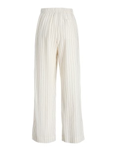 PANTALONES JXALMIRA LINEN BLEND HW PANT WVN LN Blanc de Blanc Silver Mink 2