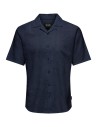 ONSCAIDEN SS SOLID RESORT LINEN NOOS Night Sky