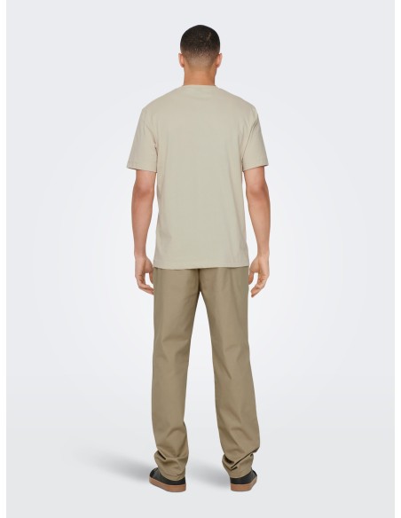 CAMISETA ONSMAX LIFE SS STITCH TEE NOOS Pelican