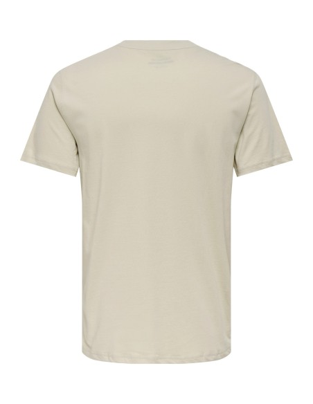 CAMISETA ONSMAX LIFE SS STITCH TEE NOOS Pelican