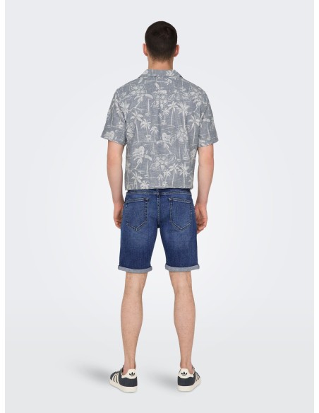 BERMUDAS ONSPLY DBD 8773 TAI DNM SHORTS NOOS Dark Blue Denim