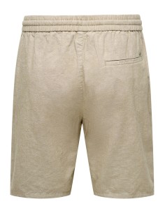 BERMUDAS ONSLINUS 0007 COT LIN SHORTS NOOS Coriander TWO TONE (WHITE) 2