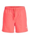 BAÑADOR JPSTMAUI TROPIC SOLID SWIM SHORTS REG SN Hot Coral