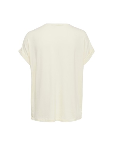 CAMISETA ONLMOSTER S/S O-NECK TOP NOOS JRS Antique White