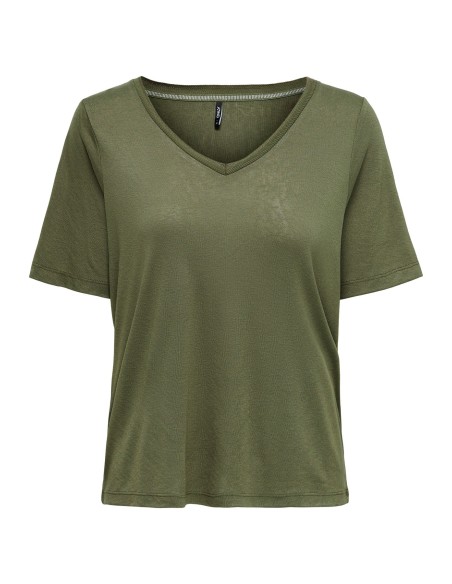 CAMISETA ONLELISE S/S V-NECK TOP JRS NOOS Kalamata