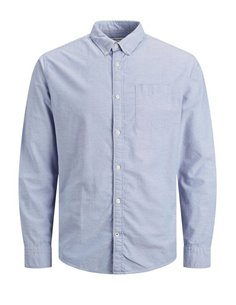 CAMISA DE MANGA LARGA JJEOXFORD Cashmere/Celeste
