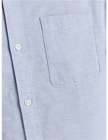 CAMISA DE MANGA LARGA JJEOXFORD Cashmere/Celeste