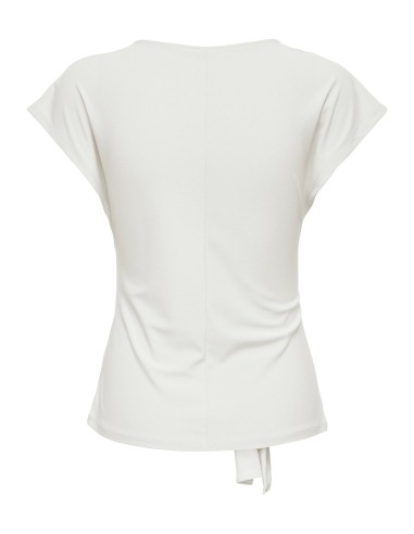 ONLSILJA S/L TWIST TOP JRS Cloud Dancer