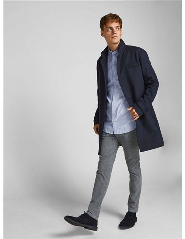 CAMISA DE MANGA LARGA JJEOXFORD Cashmere/Celeste