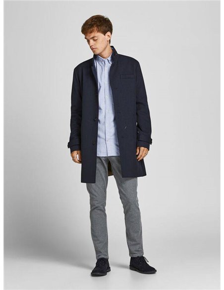 CAMISA DE MANGA LARGA JJEOXFORD Cashmere/Celeste