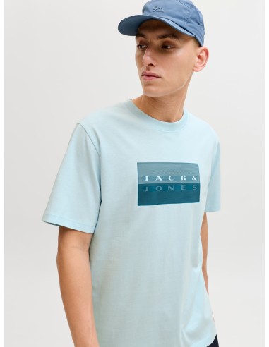 CAMISETA JCOFUSION DOTS PRINT TEE SS CREW SN Omphalodes