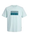 CAMISETA JCOFUSION DOTS PRINT TEE SS CREW SN Omphalodes
