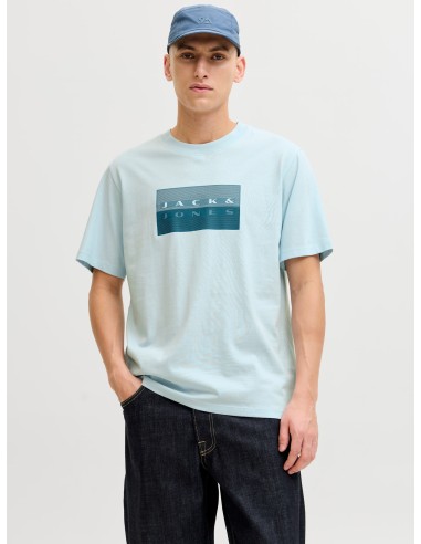 CAMISETA JCOFUSION DOTS PRINT TEE SS CREW SN Omphalodes
