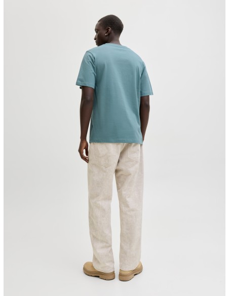 CAMISETA JCOFUSION DOTS PRINT TEE SS CREW SN North Atlantic