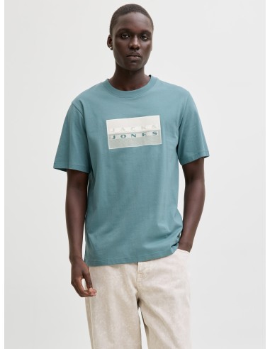 CAMISETA JCOFUSION DOTS PRINT TEE SS CREW SN North Atlantic