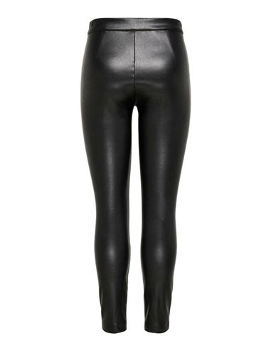 LEGGINGS DE PIEL onlJESSIE Black/Negro