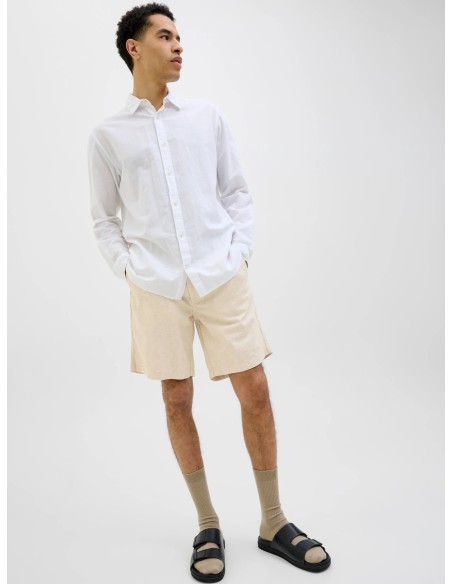 BERMUDAS JPSTJAIDEN GEO HYBRID SHORT REG SN Moonbeam