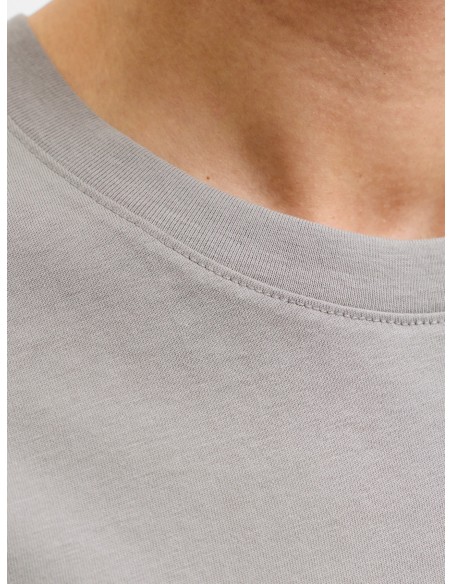 CAMISETA JJECORP LOGO TEE SS O-NECK NOOS Ultimate Grey Small Print