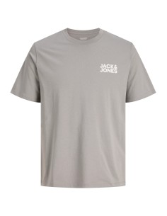 CAMISETA JJECORP LOGO TEE SS O-NECK NOOS Ultimate Grey Small Print