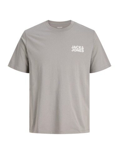 CAMISETA JJECORP LOGO TEE SS O-NECK NOOS Ultimate Grey Small Print