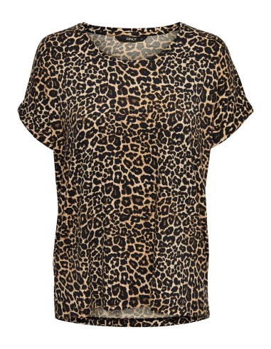CAMISETA ONLMOSTER AOP S/S TOP NOOS JRS Black LEO AOP