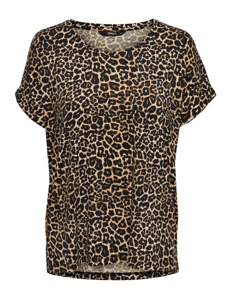 CAMISETA ONLMOSTER AOP S/S TOP NOOS JRS Black LEO AOP