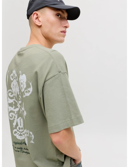 CAMISETA JORMONTAUK BACK GRAPHIC TEE SSCN EA26 SN Seagrass