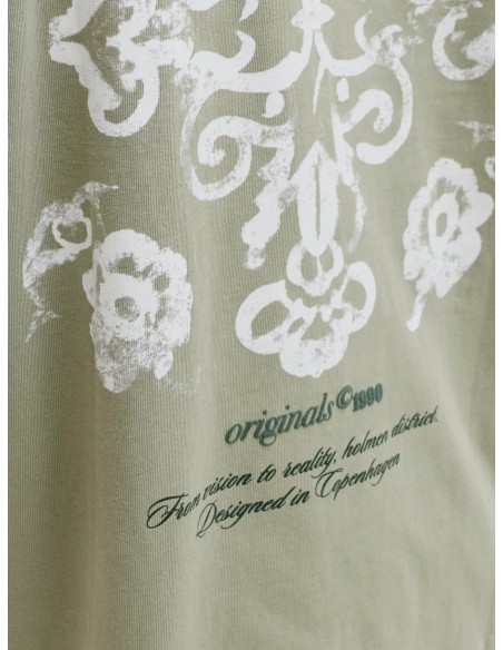 CAMISETA JORMONTAUK BACK GRAPHIC TEE SSCN EA26 SN Seagrass