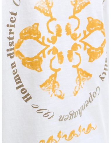 CAMISETA JORMONTAUK BACK GRAPHIC TEE SSCN EA26 SN Bright White W. BANDANA