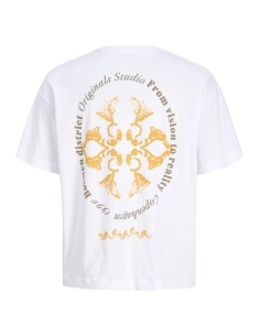 CAMISETA JORMONTAUK BACK GRAPHIC TEE SSCN EA26 SN Bright White W. BANDANA 2