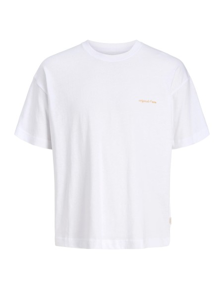 CAMISETA JORMONTAUK BACK GRAPHIC TEE SSCN EA26 SN Bright White W. BANDANA