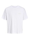 CAMISETA JORMONTAUK BACK GRAPHIC TEE SSCN EA26 SN Bright White W. BANDANA