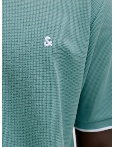 POLO JJEAUSTIN POLO SS NOOS Mineral Blue Play