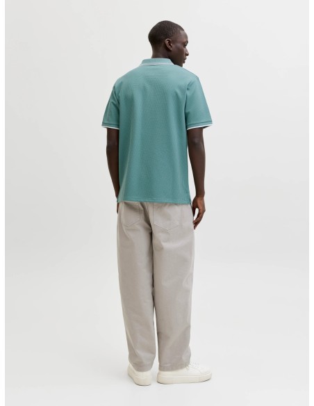 POLO JJEAUSTIN POLO SS NOOS Mineral Blue Play