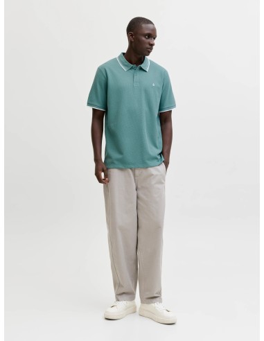 POLO JJEAUSTIN POLO SS NOOS Mineral Blue Play