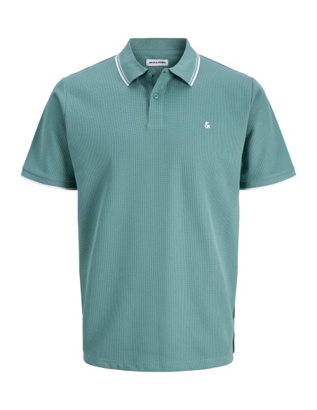 POLO JJEAUSTIN POLO SS NOOS Mineral Blue Play