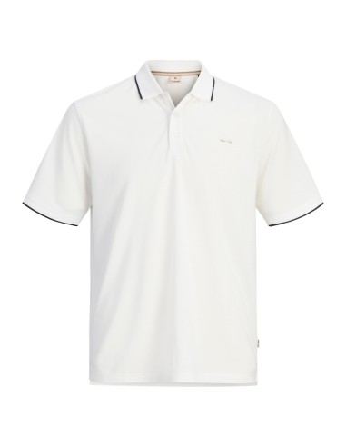 POLO JPRBLUALVES SS POLO SN Cloud Dancer SOLID