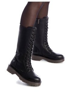 BOTA MILITAR DE CAÑA ALTA 43275 XTI Negro 2