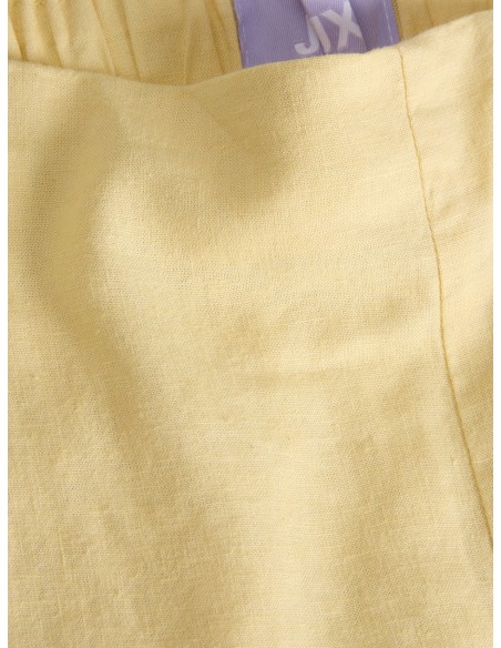JXALMIRA LINEN BLEND HW SHORTS WVN LN Sunlight