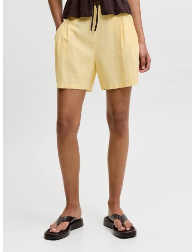 JXALMIRA LINEN BLEND HW SHORTS WVN LN Sunlight