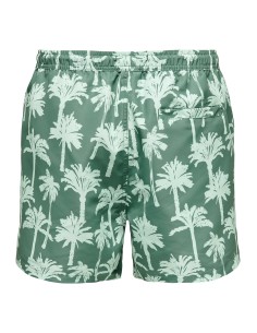 ONSTEDSWIM SHORT PALMS AOP Dark Forest 2
