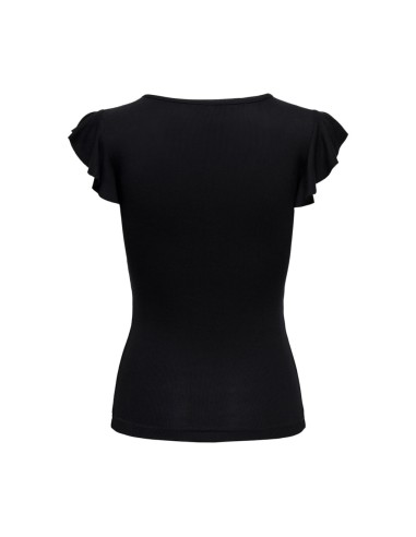 ONLBELIA CAP SLEEVE TOP JRS NOOS Black/Negro
