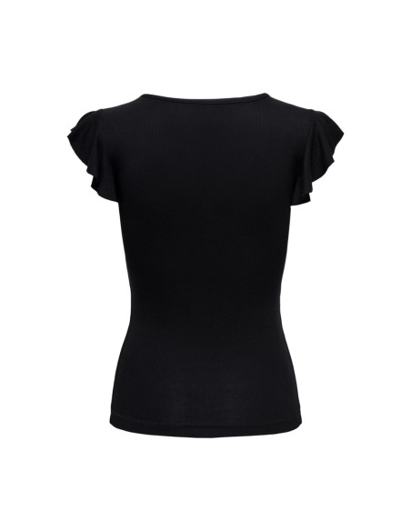 ONLBELIA CAP SLEEVE TOP JRS NOOS Black/Negro