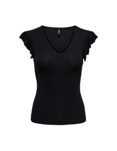 ONLBELIA CAP SLEEVE TOP JRS NOOS Black/Negro