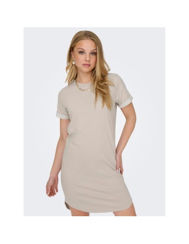 VESTIDO JDYIVY S/S DRESS JRS NOOS Chateau Gray
