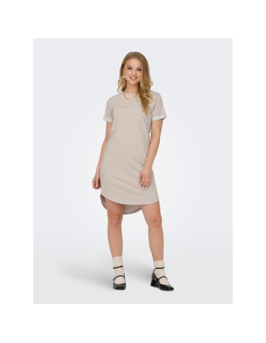 VESTIDO JDYIVY S/S DRESS JRS NOOS Chateau Gray