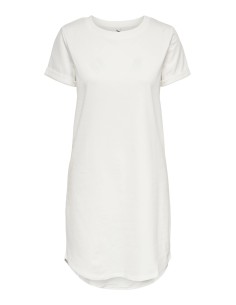 VESTIDO JDYIVY S/S DRESS JRS NOOS Cloud Dancer