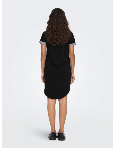 VESTIDO JDYIVY S/S DRESS JRS NOOS Black