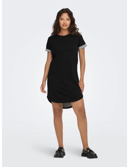 VESTIDO JDYIVY S/S DRESS JRS NOOS Black
