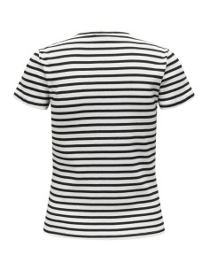 CAMISETA JDYSOLAR S/S O NECK TOP JRS NOOS Cloud Dancer BLACK 2